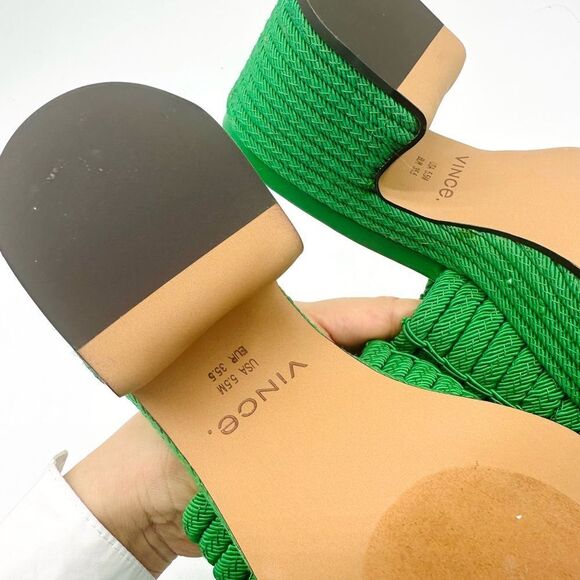 Margo Cord Womens Open Toe Slip On Platform Sandals - Picture 6 of 7